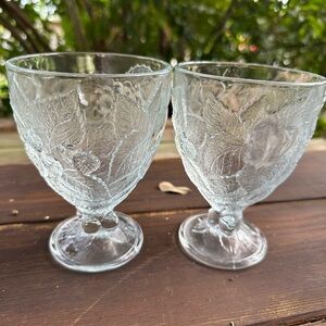 Vintage Ice Cream Sundae Glass 5.5